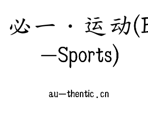 必一·运动(B-Sports)集团